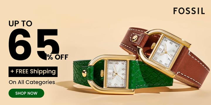 Fossil best sale promo code